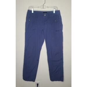 Marmot blue outdoor hiking athletic active wear pants - 8